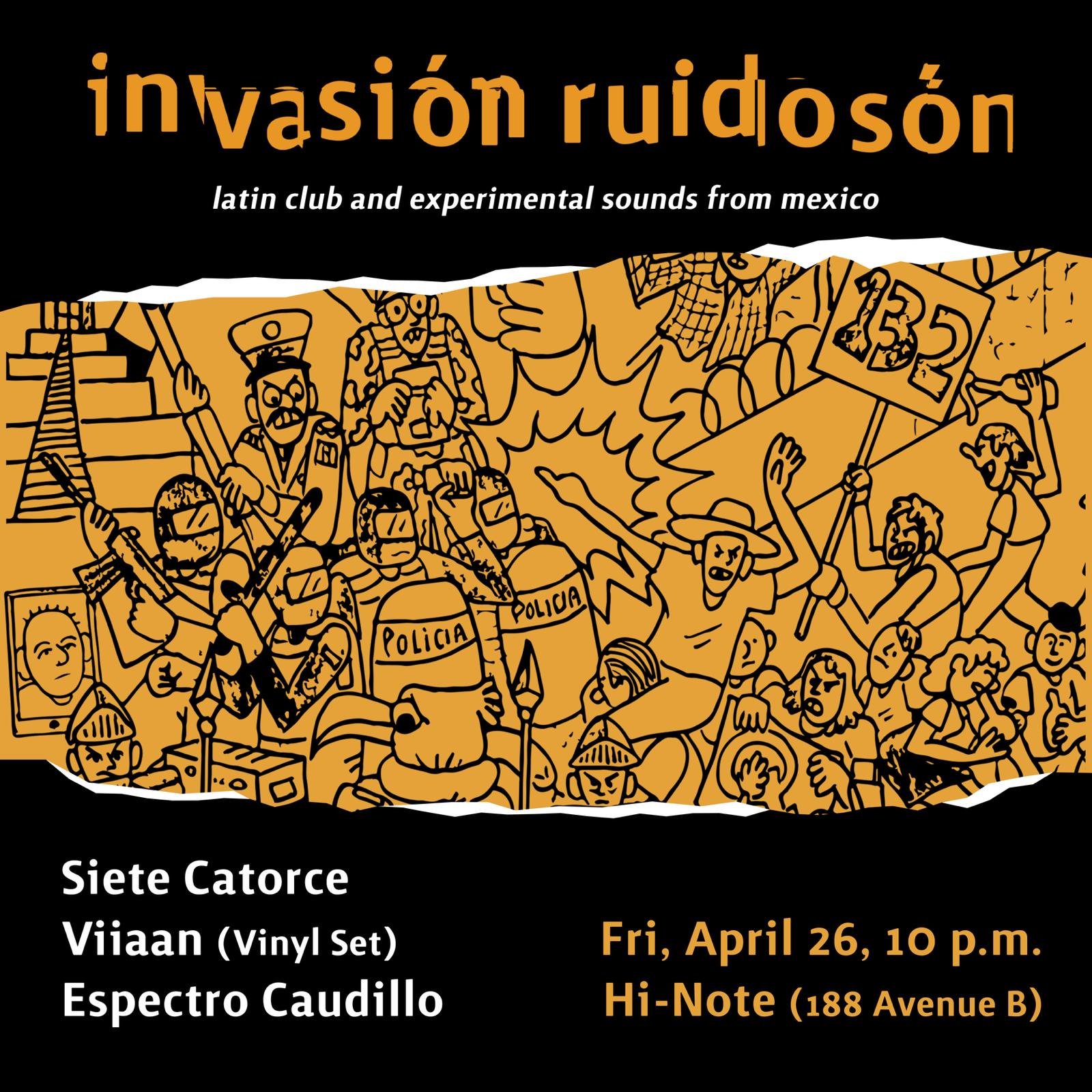 invasión ruidosón